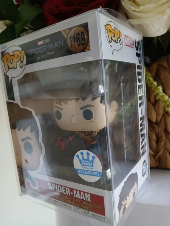 🔥NIB Funko Pop MARVEL Spider-Man NO WAY HOME #1169 & FREE PROTECTOR - Picture 4 of 12